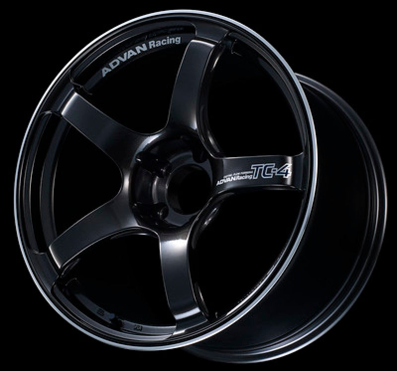 Advan TC4 16x7.0 +42 4x100 Black Gunmetallic and Ring Wheel