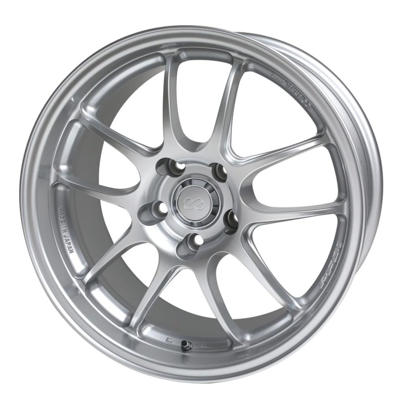 Enkei PF01 17x8.5 5x120 40mm Offset Silver Wheel *MOQ 40