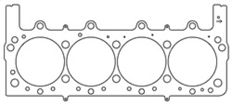 Cometic Ford 460 Pro Stock V8 .045in MLS Cylinder Head Gasket - 4.600in Bore - A500 Block - RHS
