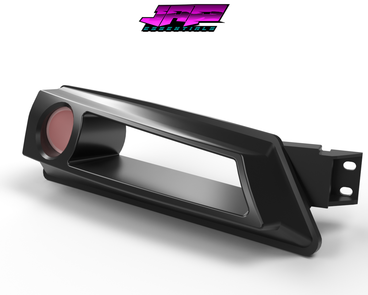 Ducted Headlight to suit a Nissan Silva S14 and 240sx Series 2 to increase air flow for racing and is a direct replacement of original OEM headlight. No Modifications needed. These include a 2.5 inch LED Projector.