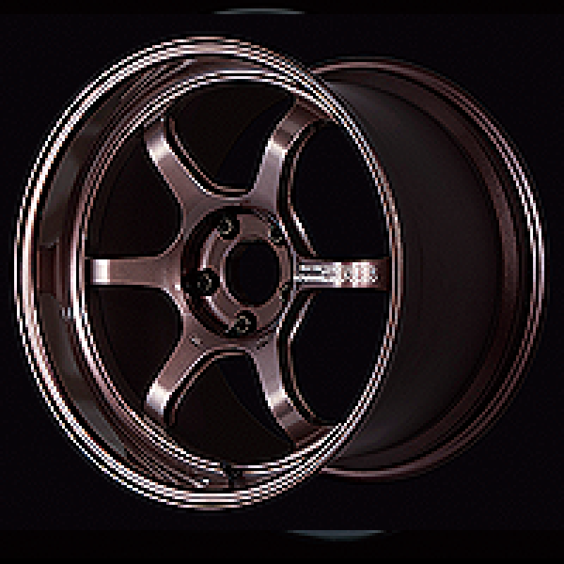Advan R6 18x7.5 +47 5x114.3 Racing Copper Bronze Wheel