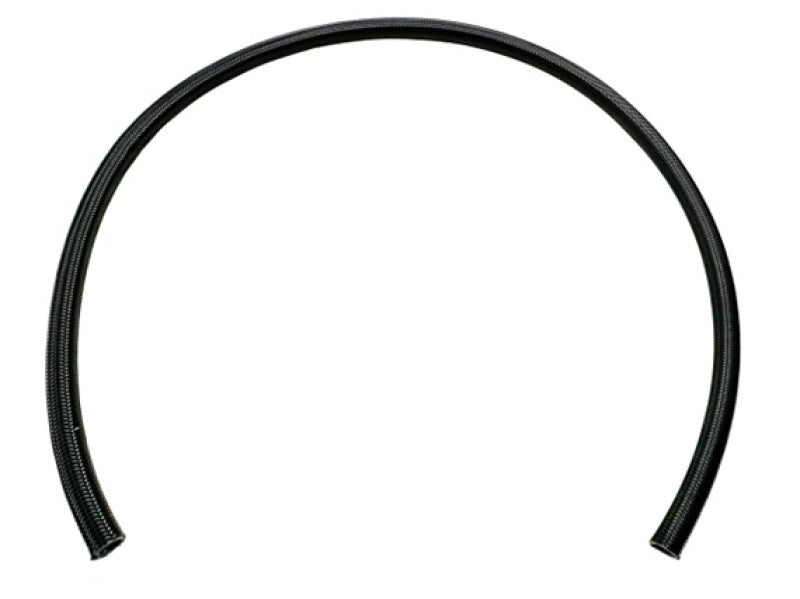 Fuelab Black Nylon Stainless Steel Braided PTFE Hose - 10AN - 6ft