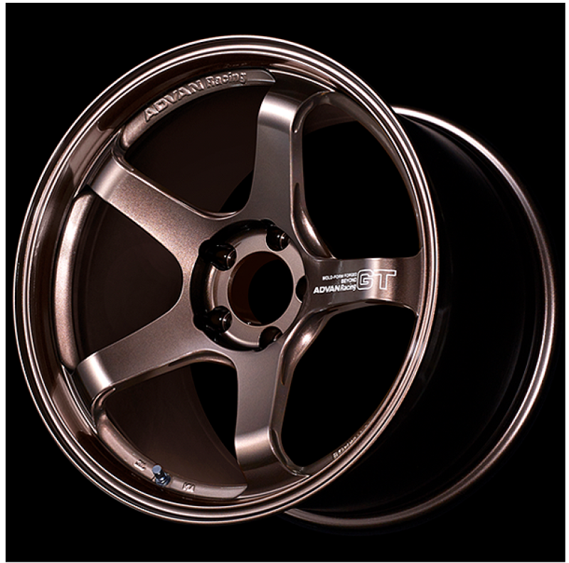 Advan GT Beyond 18X10.5 +32 5x112 Racing White Wheel