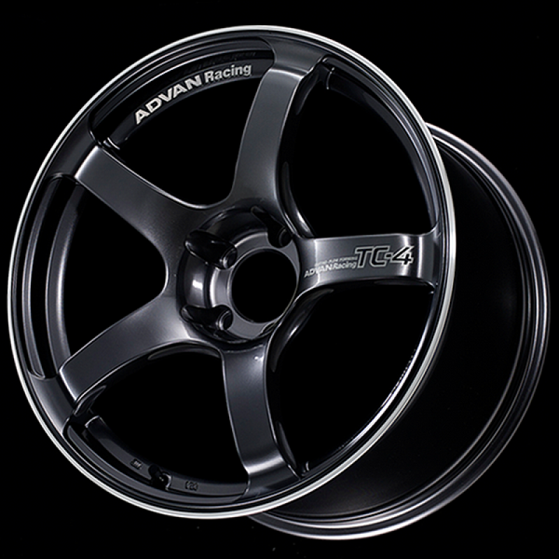 Advan TC4 17x6.5 / +40 Offset / 4x100 / 63mm Bore / Racing Gunmetallic and Ring