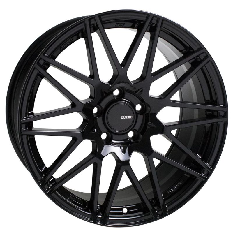 Enkei TMS 18x8.5 5x114.3 25mm Offset 72.6mm Bore Gloss Black Wheel