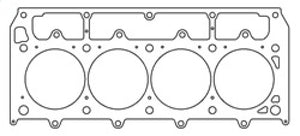 Cometic GM LSX Gen-4 Small Block V8 .030in MLS Cylinder Head Gasket - 4.125in Bore - LHS