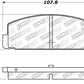 StopTech Street Touring 89-95 Mazda RX7 / 03-05 Mazda 6 Rear Brake Pads