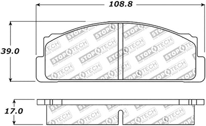 StopTech Performance Brake Pads