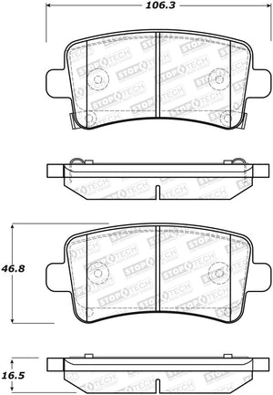 StopTech Street Brake Pads