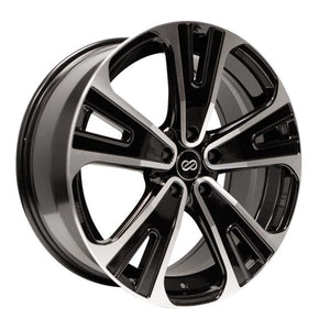 Enkei Universal SVX Truck & SUV 18x8 40mm Offset 5x114.3 Bolt 72.6mm Bore Black Machined Wheel