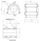 Superpro Toyota Land Cruiser 300 Series (N/A North America) - 21mm LC300 Rear Sway Bar Bush Kit