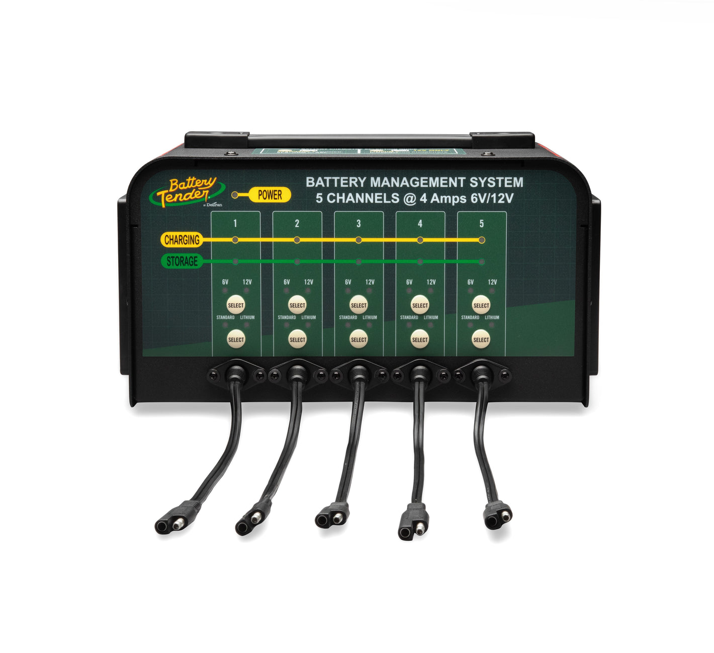 PowerTender® 5-Bank 4 Amp 12V/6V Battery Charger and Maintainer