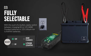 Power Tender® 3 Amp 12V/6V Battery Charger and Maintainer