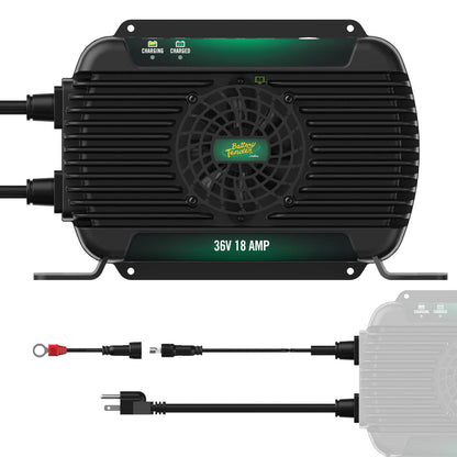PowerPlus 36V 18 Amp Battery Charger and Maintainer