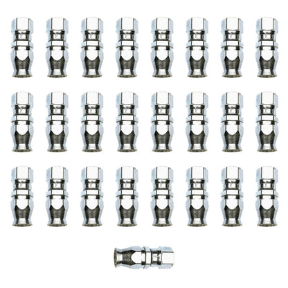 Russell Performance -6 AN Endura Pwerflex Power Steering Straight Hose Ends (25 pcs.)