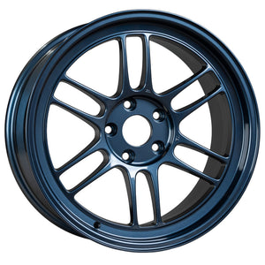 Enkei RPF1 18 x 9.5 5x114.3 38mm Offset 73mm Center Bore Misty Blue Wheel