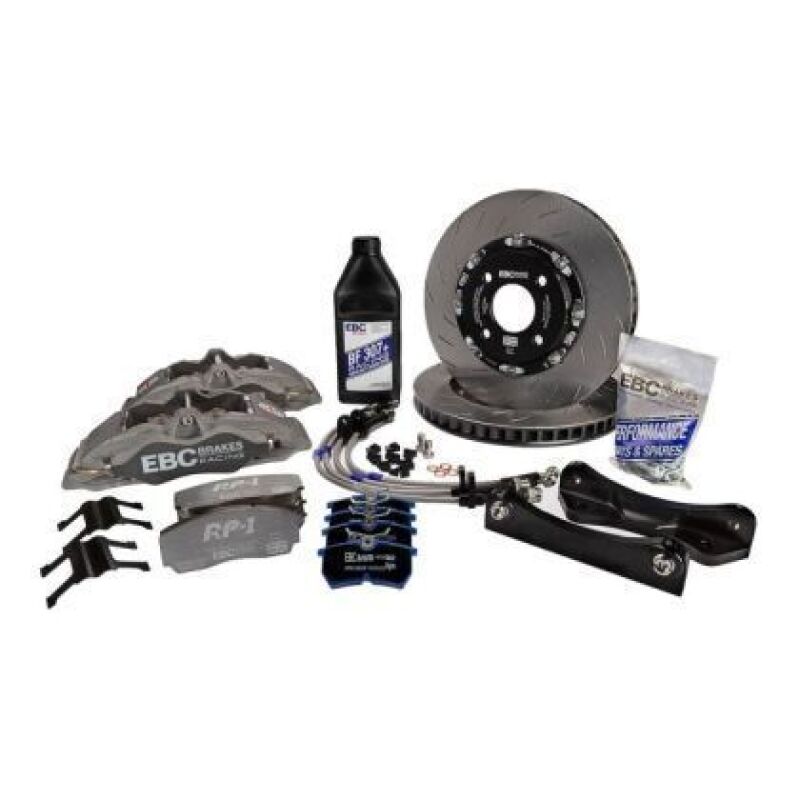 EBC Racing Ford Focus ST MK4 Anodized Apollo-4 Calipers 355mm Rotors Front Big Brake Kit