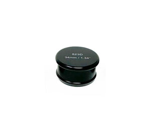 Torque Solution Billet Aluminum Hose Blanking Plug (Size - 34mm / 1.34in)