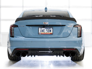 AWE Tuning 22-26 Cadillac CT5-V Blackwing SwitchPath Exhaust - Diamond Black Tips