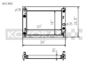 Koyo 05-13 Chevrolet Corvette C6 Racing Radiator