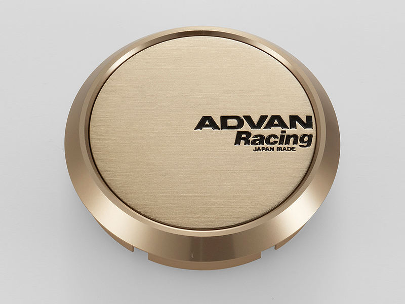 Advan 63mm Flat Centercap - Bronze Alumite