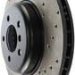 StopTech 11-15 BMW 535i/535xi/ 12-15 640i Front Left Drilled Sport Brake Rotor