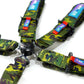 NRG 5PT 3in. Seat Belt Harness / Cam Lock - Silver