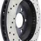 StopTech Power Slot 05-10 Mustang GT V8-4.6L Front Right Drilled Rotor