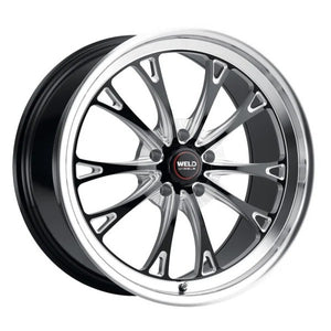 Weld Racing Belmont Beadlock 15x10 / 5x114.3 BP / ET48 / BS 7.38 Gloss Black MIL DIA 78.1