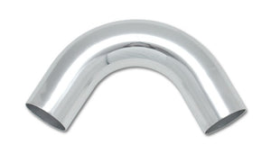 Vibrant 4in O.D. Universal Aluminum Tubing (120 degree Bend) - Polished