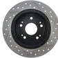 StopTech 09-10 Acura TSX / 08-10 Honda Accord Coupe/05-10 Sedan Right Rear Slotted & Drilled Rotor