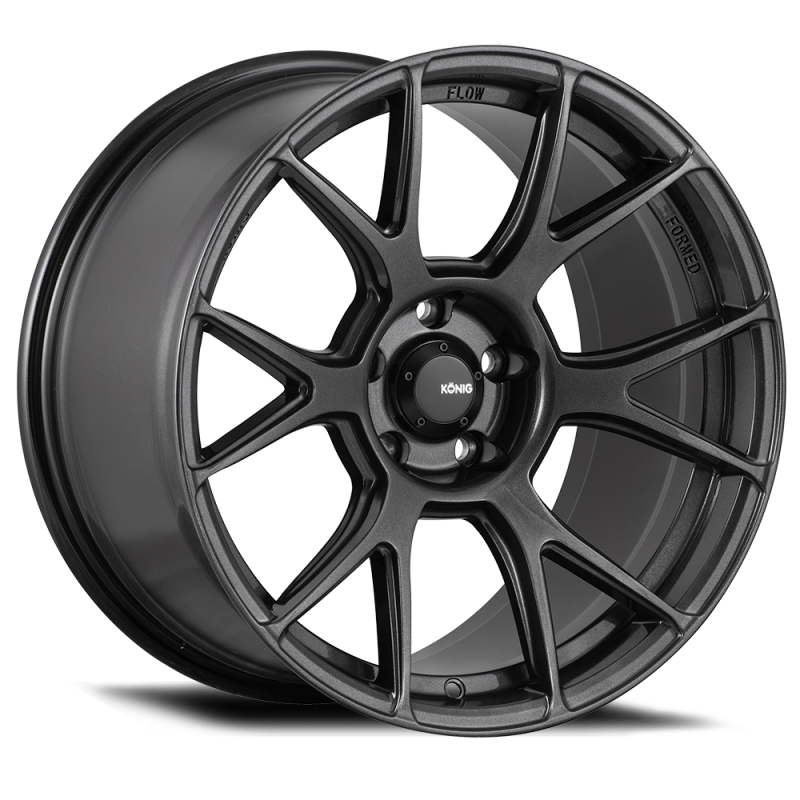 Konig Ampliform 20x8.5 5x114.3 ET43 Dark Metallic Graphite