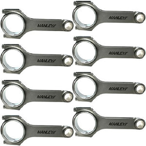 Manley Chrysler 6.2/6.4L Stock Length w/ 24mm Pin H Tuff Connecting Rod Set