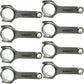 Manley SB Chevy Sportsmaster Steel Connecting Rods I-Beam 5.7in Length - Set of 8