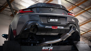 Borla 2022+ Subaru BRZ / 2022+ Toyota GR86 ATAK Cat Back Exhaust - 4.5in Stainless Tips
