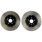 StopTech 03-15 Subaru STi 326mm x 30mm AeroRotor Drilled Zinc Front Rotor Pair