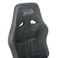 NRG Defender Water Resistant Steel Frame Susp. Seat - Silver w/Black Trim/Defender Logo/Side Bracket