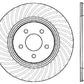 StopTech Slotted & Drilled Sport Brake Rotor