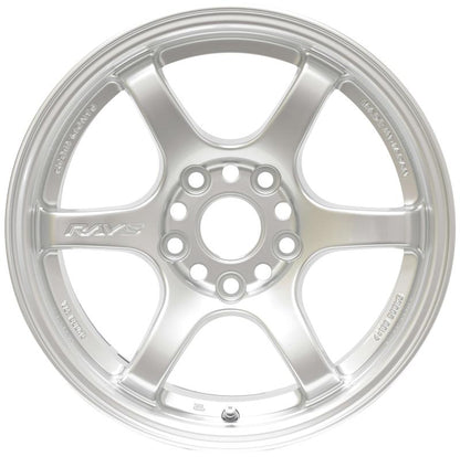 Gram Lights 57DR 15x8.0 +35 5x114.3 Sunlight Silver Wheel