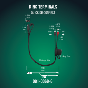 Battery Tender® Ring Terminal Harness 25 Pack