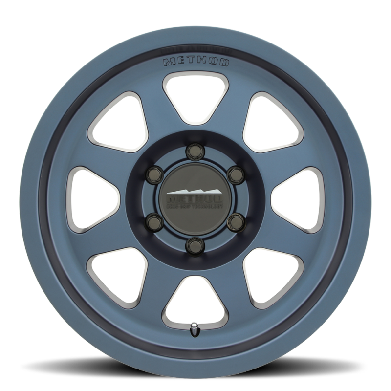 Method MR701 17x9 -12mm Offset 5x5 71.5mm CB Bahia Blue Wheel