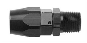 Fragola -6AN Straight Hose End x 1/8 NPT - Black