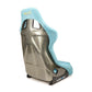 NRG FRP Bucket Seat ULTRA Edition W/ Grey Pearlized Back / Teal Microfiber Material - Large