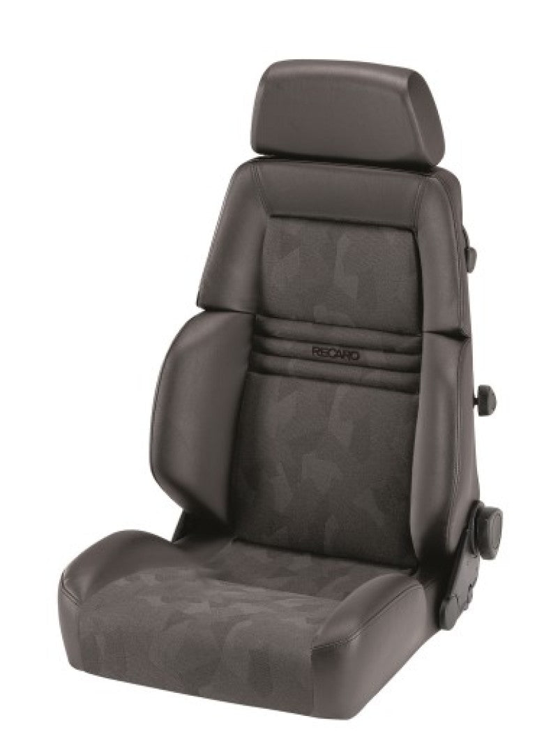 Recaro Expert S Seat - Grey Leather/Grey Artista