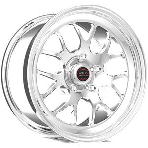 Weld S77 15x10.33 / 5x4.75 BP / 5.5in. BS Polished Wheel (Medium Pad) - Non-Beadlock