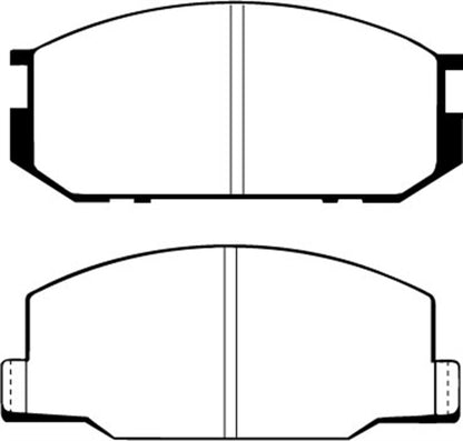 EBC 85-90 Lotus Esprit 2.2 Yellowstuff Front Brake Pads