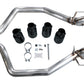 AWE Tuning C6 Chevrolet Corvette Z06/ZR1 Track Edition Axle-Back Exhaust w/ Diamond Black Tips