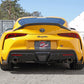 aFe POWER Takeda 2021 Toyota Supra 2.0L (t) 2.5in-3in 304 SS CB Exhaust w/ Carbon Tips