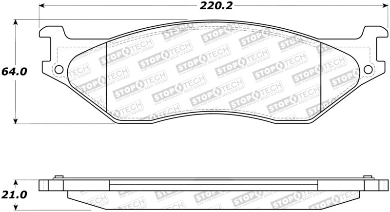 StopTech Street Brake Pads