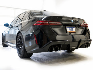 AWE Tuning BMW G90/G99 M5 Track Edition Cat-Back Exhaust - Diamond Black Tips